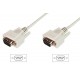 Digitus AK-610107-030-E cable de serie Beige 3 m DSUB, 9-pin
